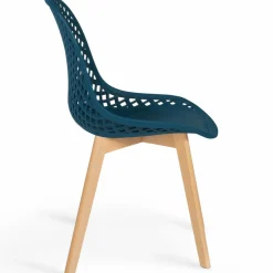 6 chaises bleu canard pour salle à manger*IDMarket Sale