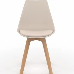 6 chaises scandinaves beiges*IDMarket Hot