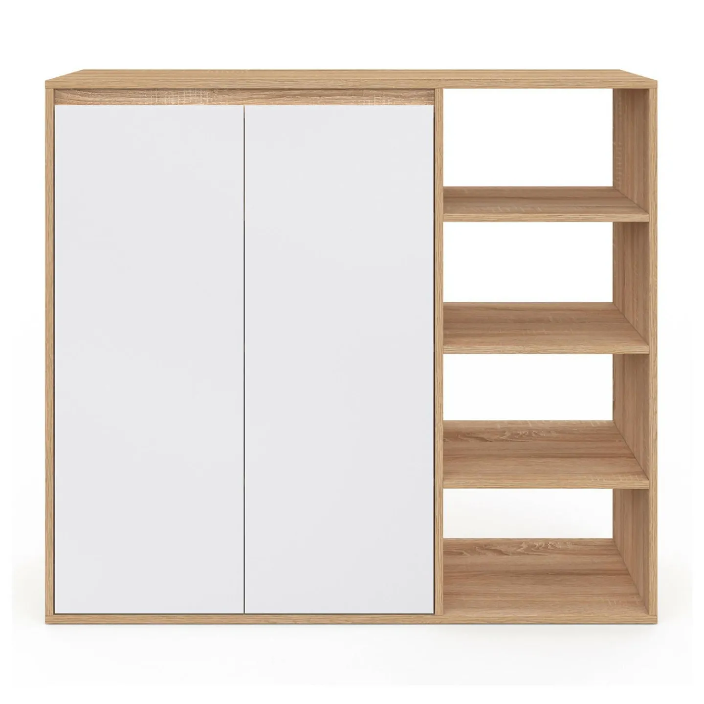 Armoire à chaussures 12 paires 2 portes et 4 étagères*IDMarket New