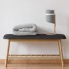 Banquette d'entrée style scandinave gris anthracite*IDMarket Sale