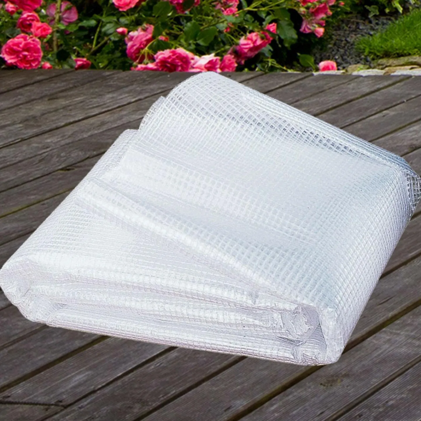 Bâche armée transparente 4x6 m renforcée*IDMarket Sale