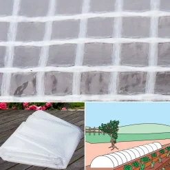 Bâche armée transparente 4x6 m renforcée*IDMarket Sale