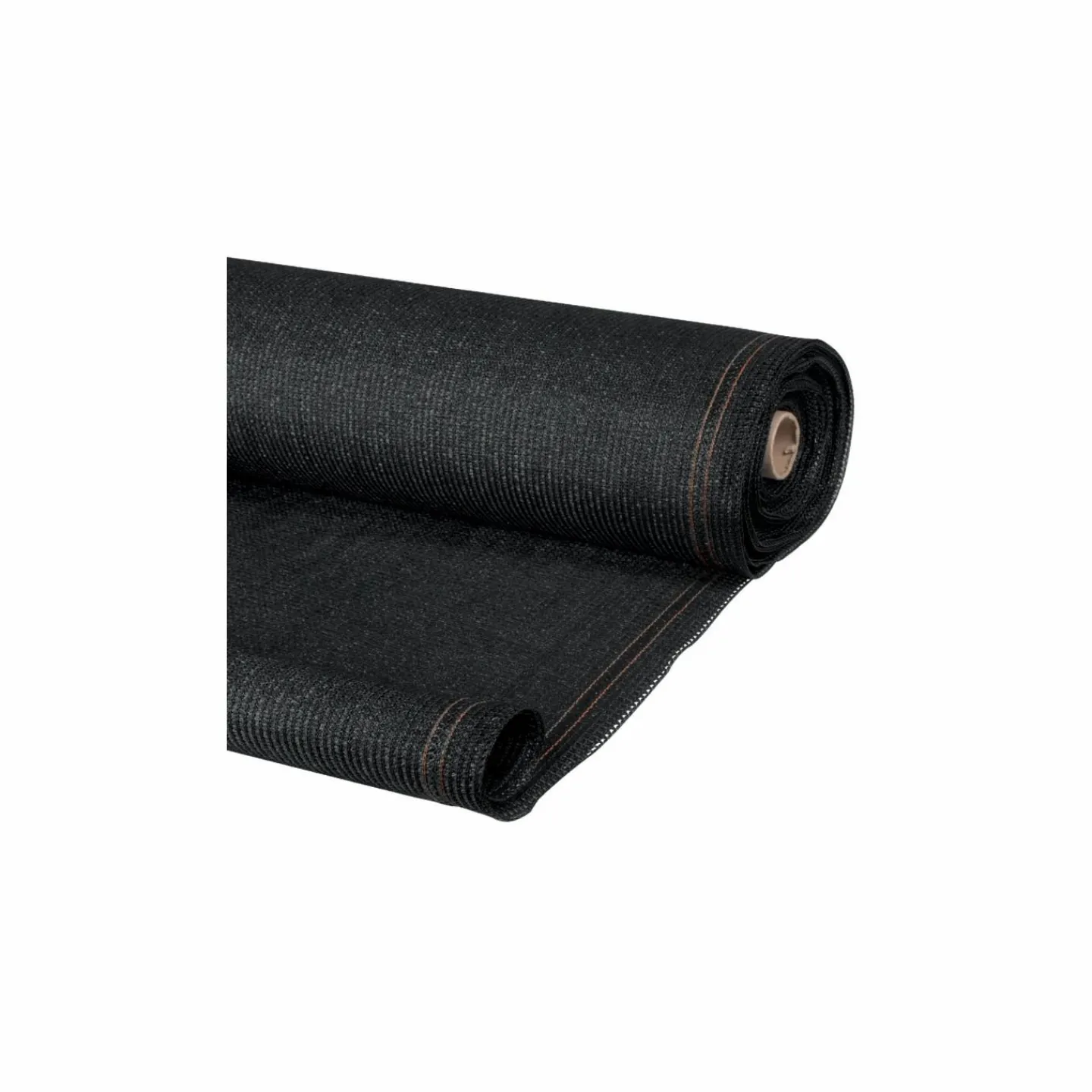 Brise vue 1,8 m x 10 m noir occultant 220 gr/m²*IDMarket Online