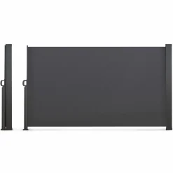 Brise vue enroulable gris 400x200 cm*IDMarket Outlet