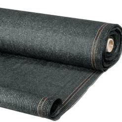 Brise vue gris 1,5m x 10m occultant 300g m²*IDMarket Outlet