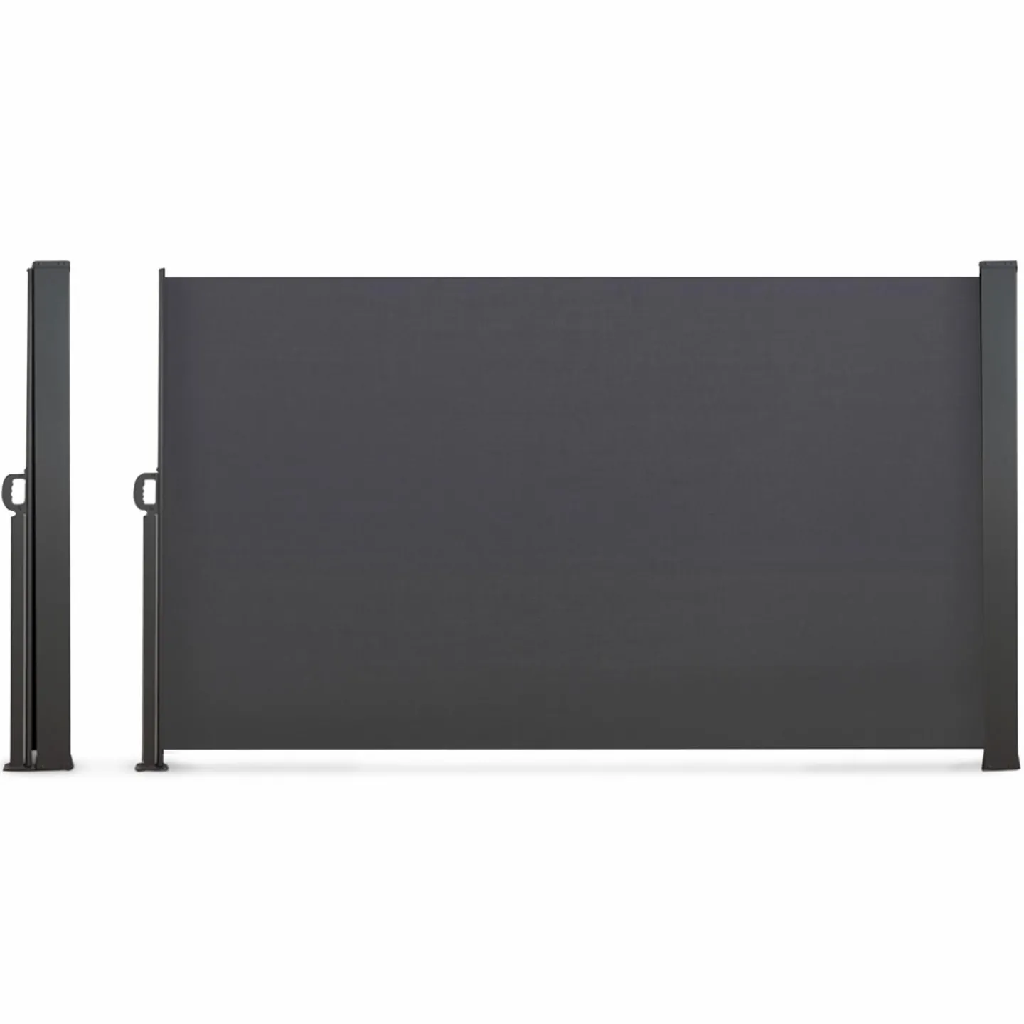Brise-vue enroulable gris 500x160 cm*IDMarket Hot