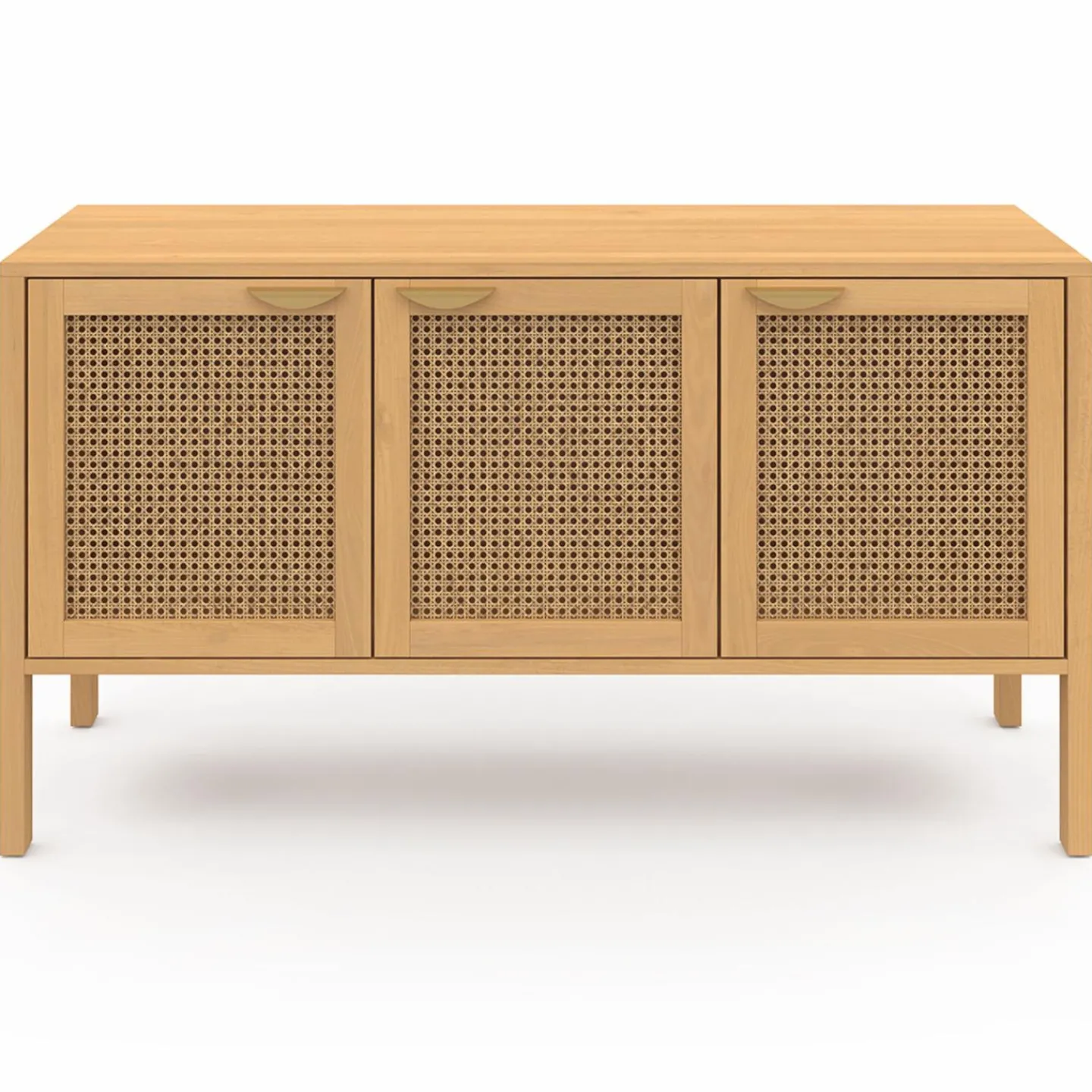 Buffet bas 3 portes avec cannage 110 cm*IDMarket Sale