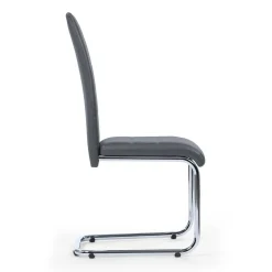 Chaises grises design pour salle à manger MIA*IDMarket Hot
