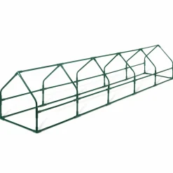 Châssis serre de jardin 3m blanche*IDMarket