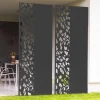 Claustra extérieur métal gris semi ajouré*IDMarket Best