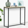 Console industrielle bois et métal*IDMarket Clearance