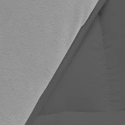 Couette polaire biface 140x200 cm gris clair et foncé*IDMarket Sale