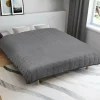 Couverture lestée 150x200 cm bicolore gris clair et gris 9 kg*IDMarket Outlet