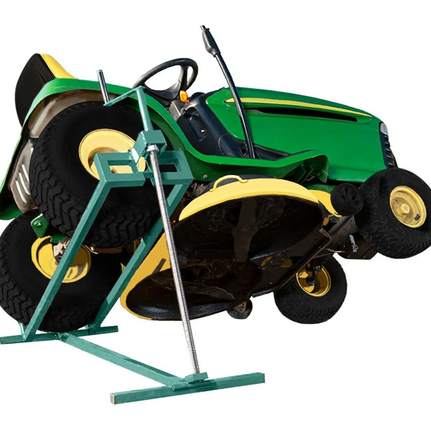 Cric lève tracteur tondeuse 400 kg*IDMarket Best