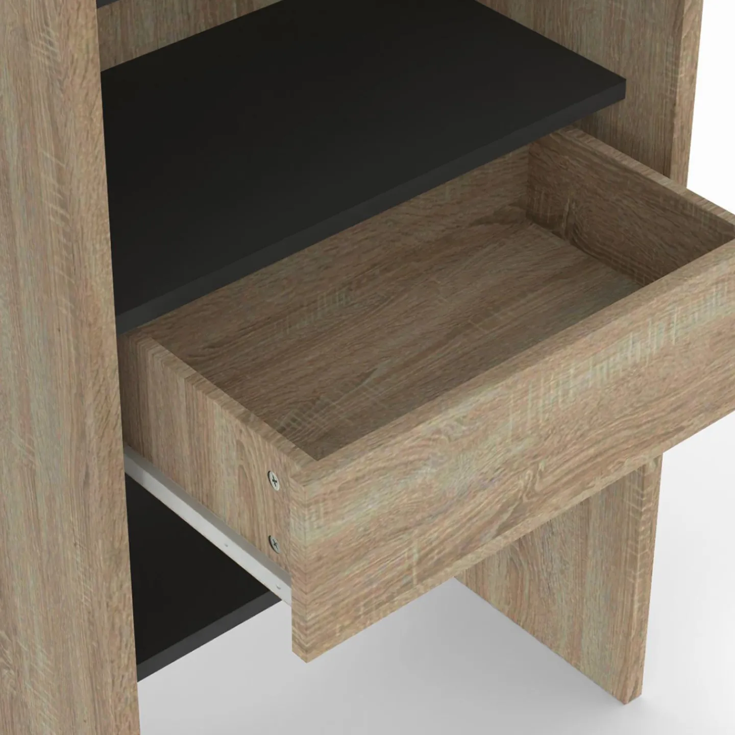 Dressing extensible bois et noir*IDMarket Best