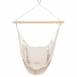 Fauteuil suspendu macramé*IDMarket Outlet