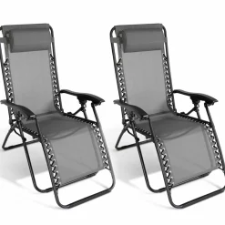 Fauteuils RELAX grand confort gris anthracite*IDMarket Best