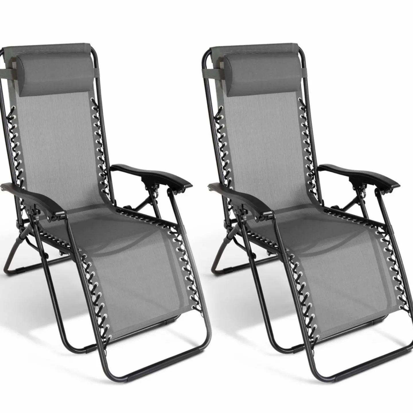 Fauteuils RELAX grand confort gris anthracite*IDMarket Best