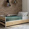 Lit banquette convertible style industriel*IDMarket