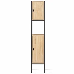 Meuble colonne salle de bain style industriel*IDMarket Online