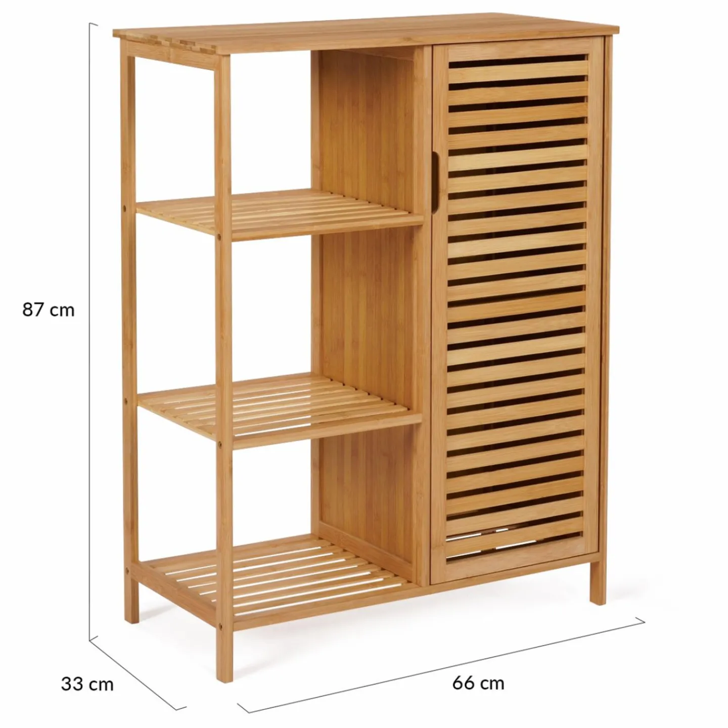 Meuble salle de bain en bambou*IDMarket Online