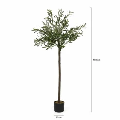 Olivier artificiel 150 cm*IDMarket Clearance