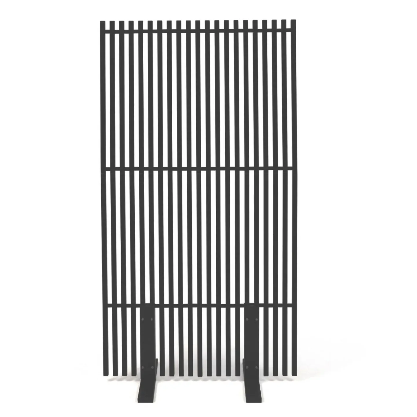 Paravent extérieur ajouré 150x80 cm claustra extérieur gris anthracite*IDMarket New