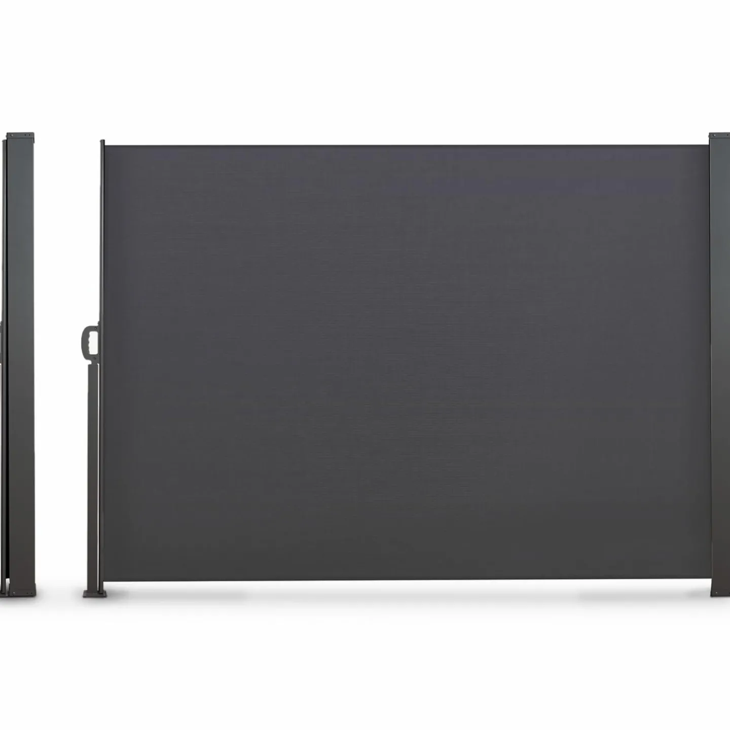 Paravent extérieur gris de 160 x 300 CM*IDMarket Clearance