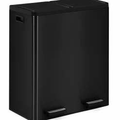 Poubelle de cuisine 2x30L seaux amovibles avec pédales*IDMarket Best