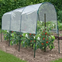 Serre à tomates tunnel 4 m*IDMarket New