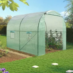 Serre de jardin verte 6 m² 3 x 2 m*IDMarket Sale