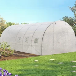 Serre 6x3 m transparente*IDMarket Outlet