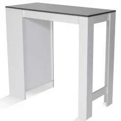 Table de bar haute 2 à 4 personnes avec rangement*IDMarket