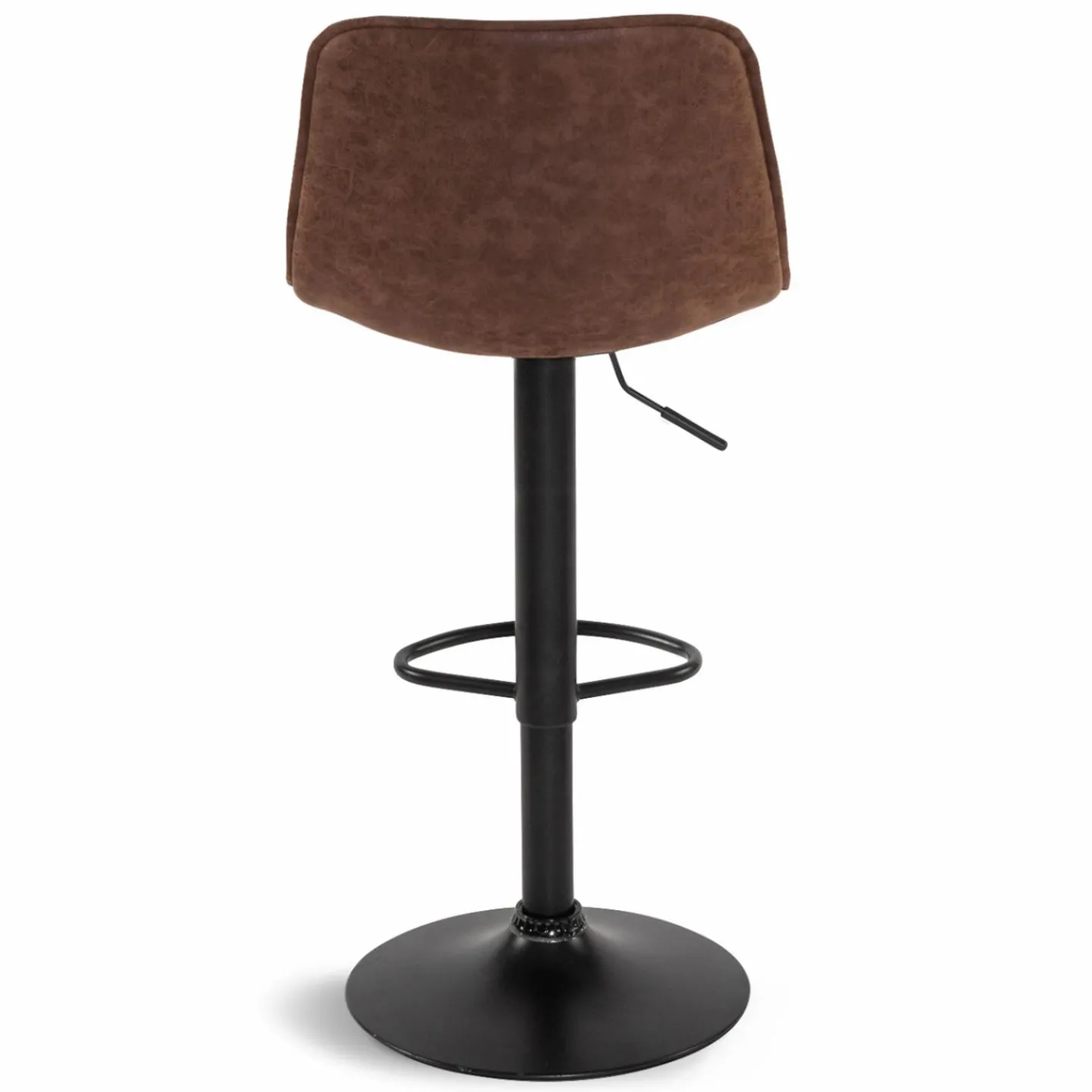 Tabourets réglables en hauteur marron*IDMarket Outlet