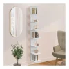 Étagère murale suspendue double position blanche 190 cm*IDMarket Discount