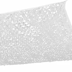 Toile ombrage carrée camouflage blanc 4x4 m*IDMarket Online